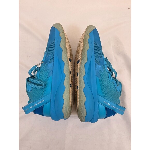 Adidas Dame 8 Young Dolla Basketball Shoe Blue Silver Damian Lilla Men Size 7.5 - Picture 6 of 11